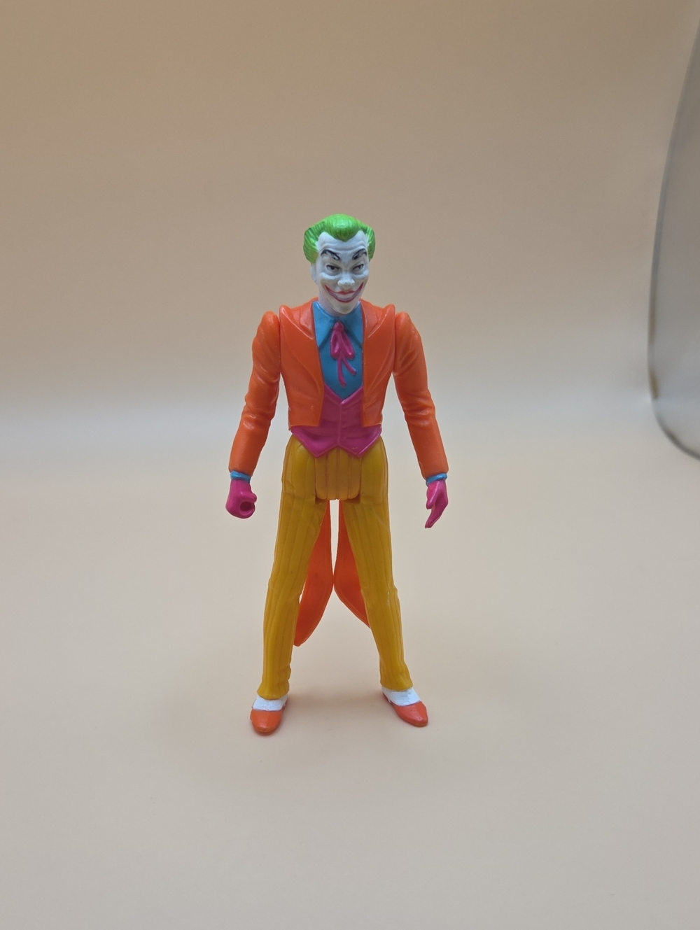 1990 Kenner Joker Action Figure Batman Movie Sky Escape Variant Orange Yellow